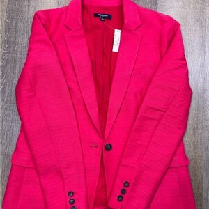 Madewell Vibrant Pink Women's Blazer